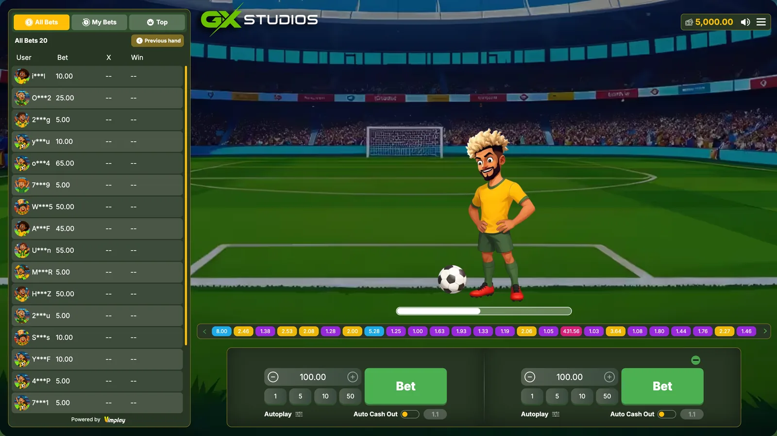 Crash Kick - desktop gameplay