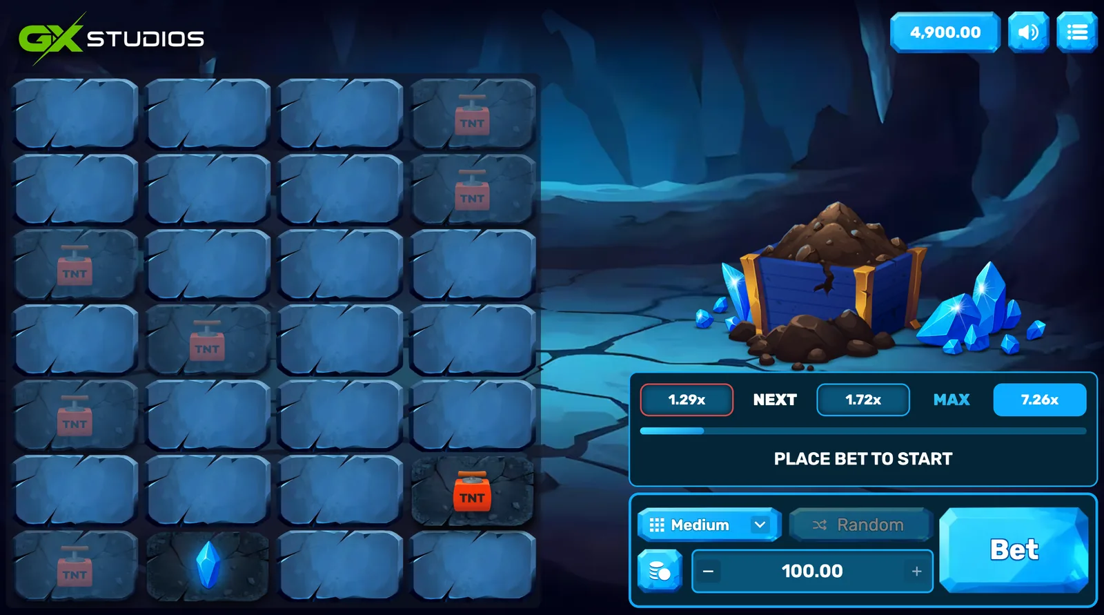 Diamond Mine - desktop gameplay