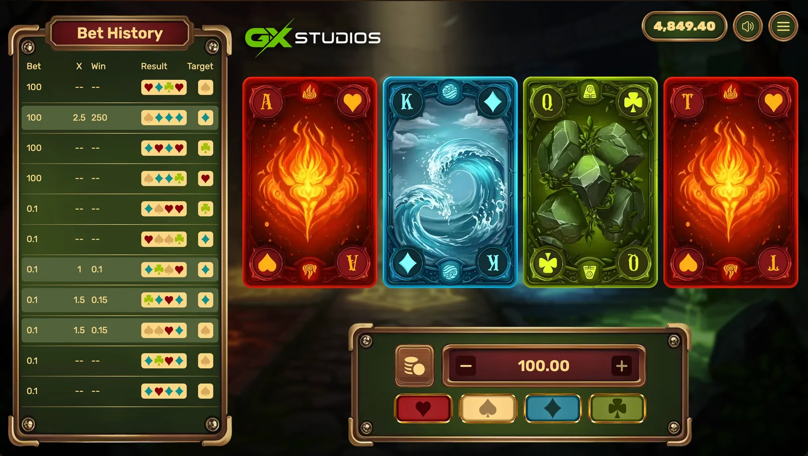 Elementals - desktop gameplay