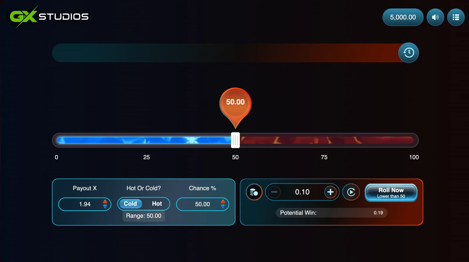 Hot or Cold - desktop gameplay
