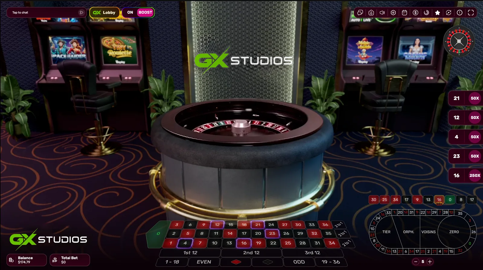 Monaco Roulette - desktop gameplay